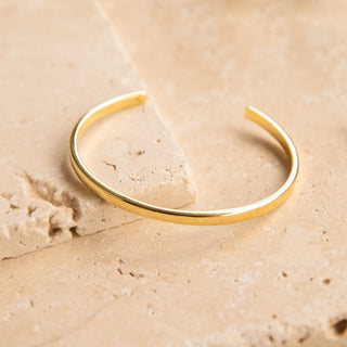 Gold Minimalist Cuff
