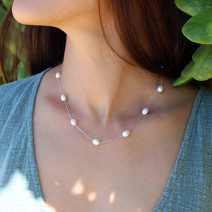 Roselynn Pearl Necklace